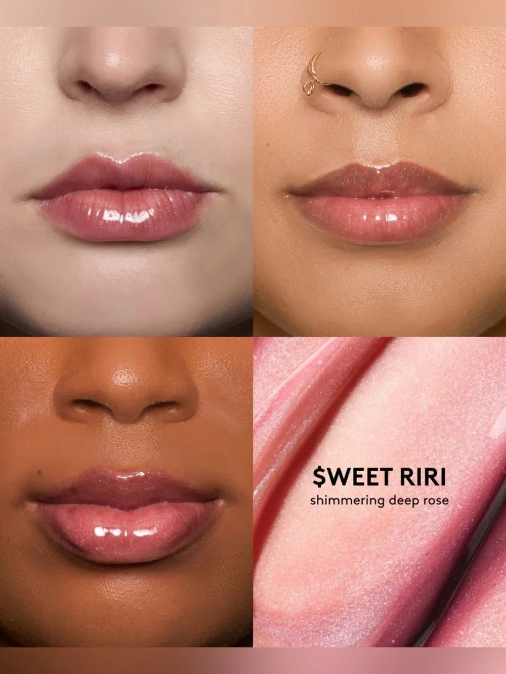 Fenty Beauty $weet Riri Gloss Bomb Swirl Twisted Lip Luminizer NIB Lmt. Ed.